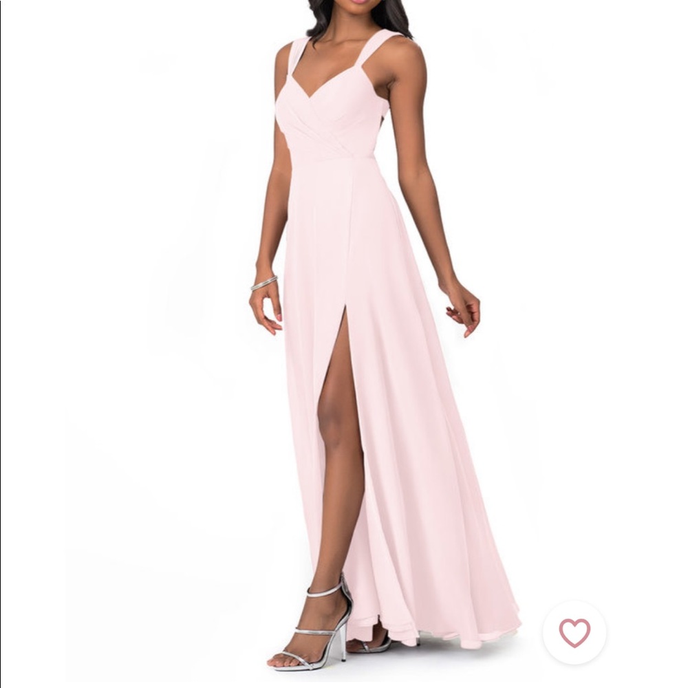 Azazie Zahrin Blushing Pink A10. Excellent condition. No alterations.